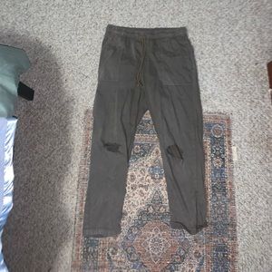 Aerie Relaxed Distressed Pants
